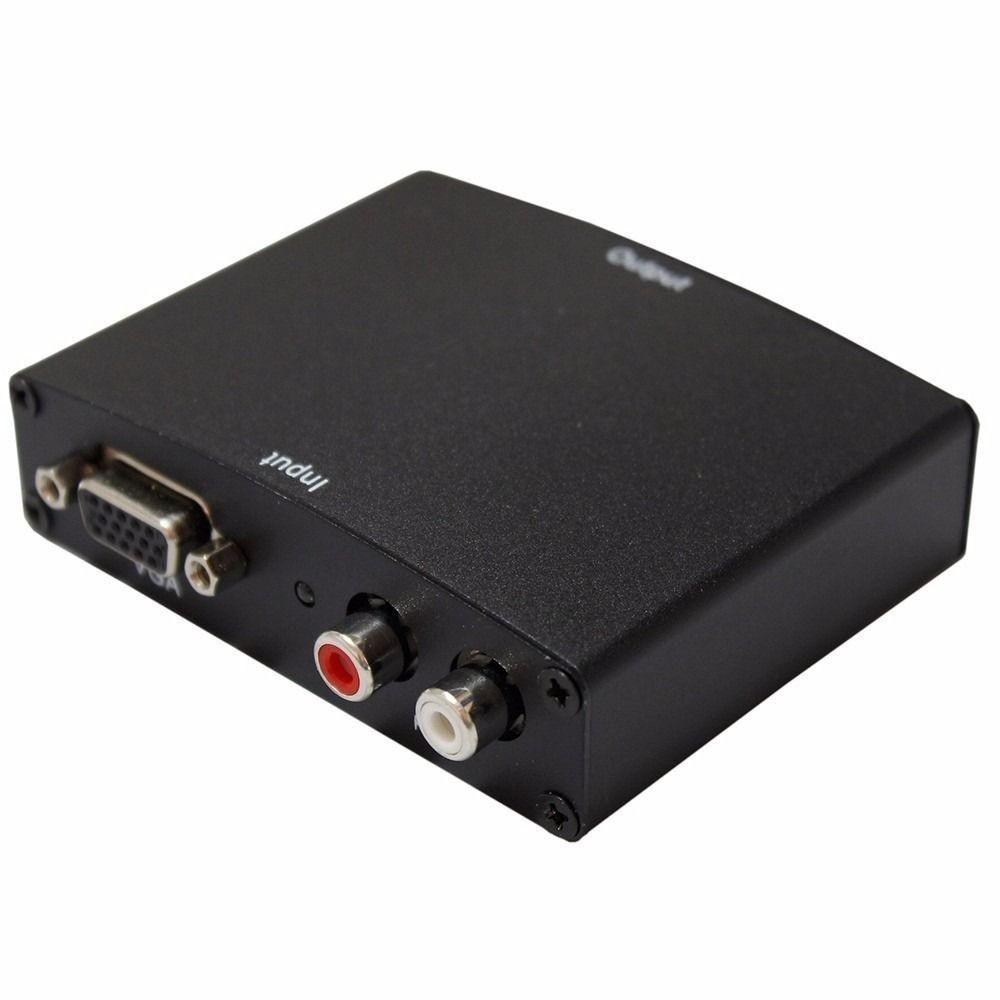 Conversor Adaptador Vga para Hdmi Analógico X Digital com Áudio - 2
