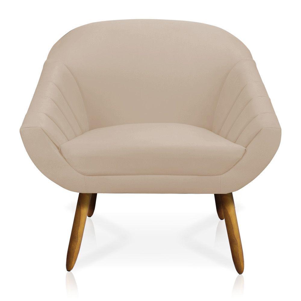 Kit 1 Namoradeira 2 Lugares 1 Poltrona Giovana Pés Palito - 4