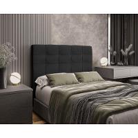 Cabeceira Casal Estofada Veloplus Dobuê Hanover - 2