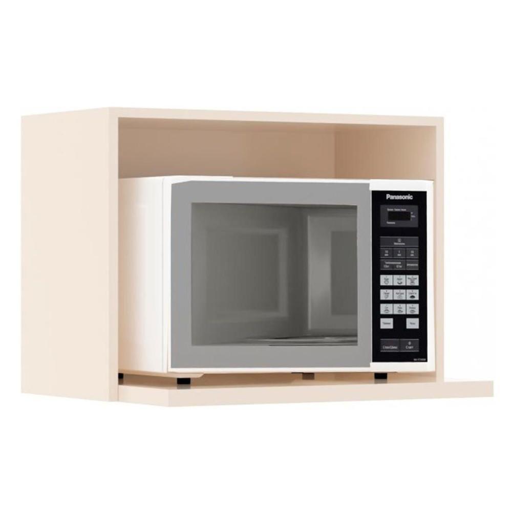 Nicho de Cozinha Modulado Connect p/ Microondas 60cm Off White - Henn - 1