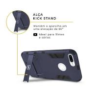 Kit Capa Case Capinha Armor E Película Vidro Dupla Para Iphone 7 Plus - Gorila Shield - 8