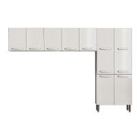 Kit de Cozinha Modulada 3 Peças Evidence  (2 Armários + 1 Paneleiro) CPT59 Branco - Bertolini - 1