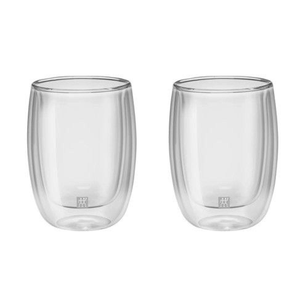 2 Copos de Vidro com Parede Dupla para Cappucino 200 Ml Zwilling Sorrento - 1