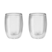 2 Copos de Vidro com Parede Dupla para Cappucino 200 Ml Zwilling Sorrento - 1