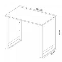 Mesa Para Computador Office Morada Amendola e Grafito - 2