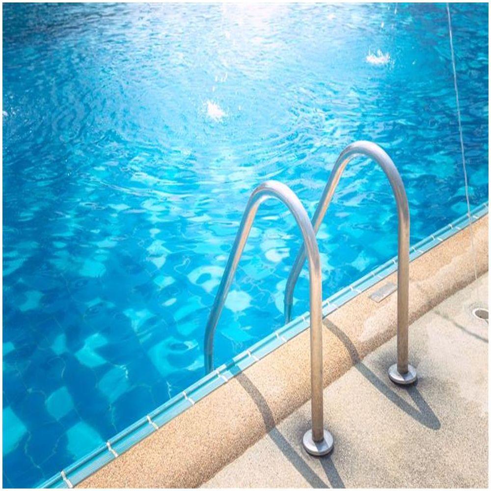 Escada Para Piscina Com 3 Degraus Em Aço Inox - 3