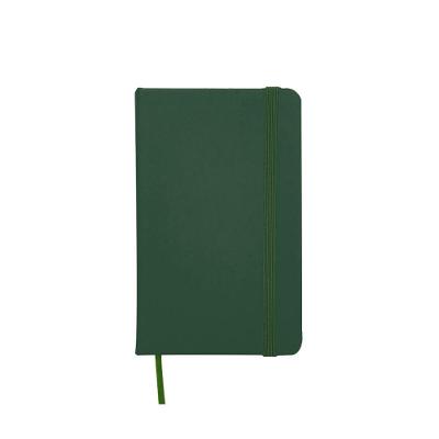 Caderneta Tipo Moleskine Anotações 13x8 S Pauta Verde