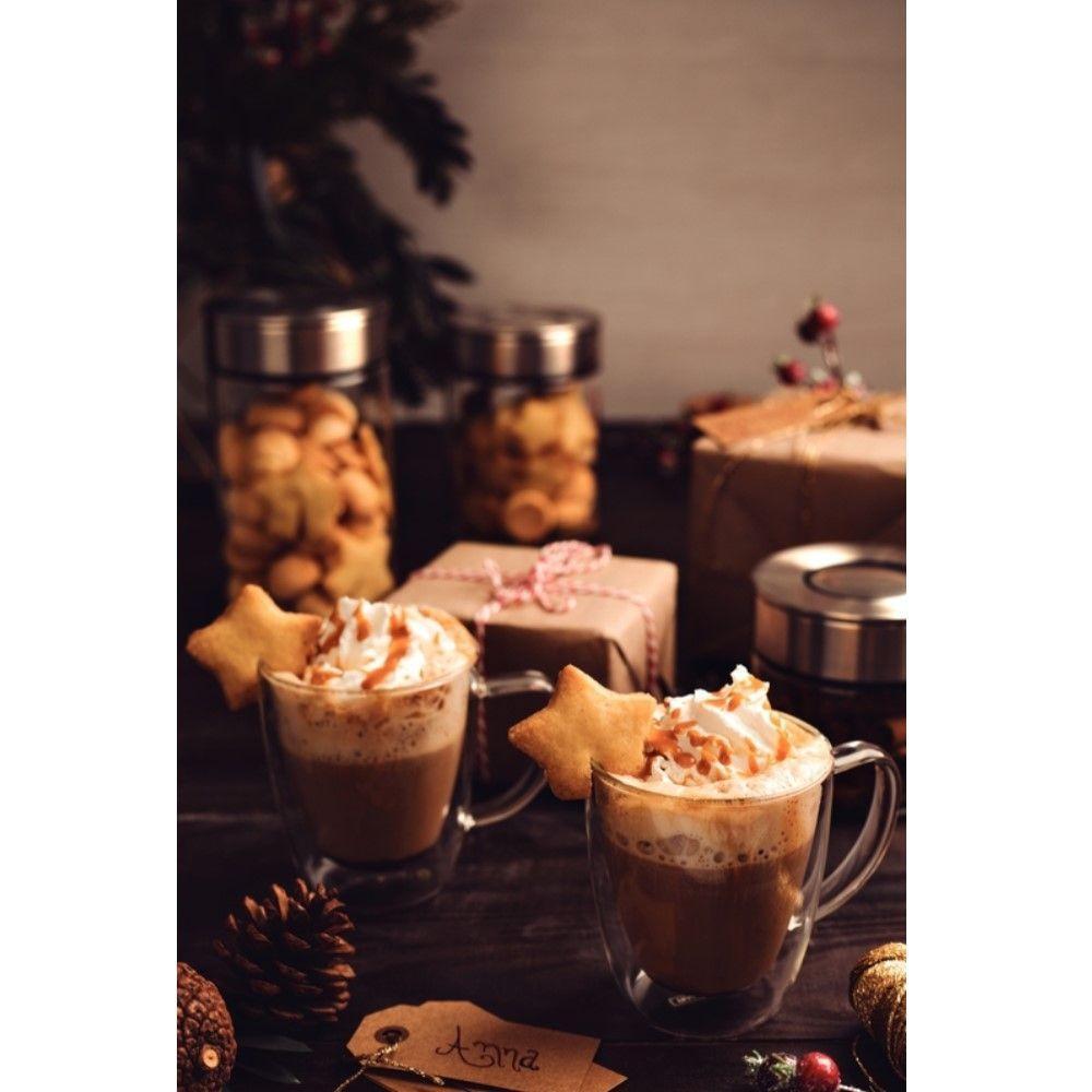 Conjunto De Xícaras Para Café E Chá Vidro Duplo Com Alças 2 Peças Tramontina - 6