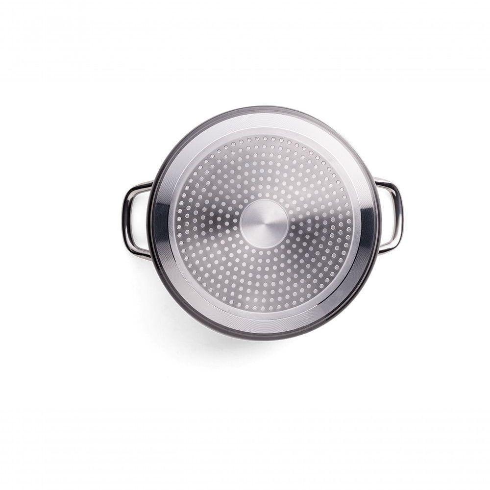 Conjunto De Panelas 4 Peças, Cinza, Com Antiaderente Ceramic Life Linha Unique Cinza Brinox - 2