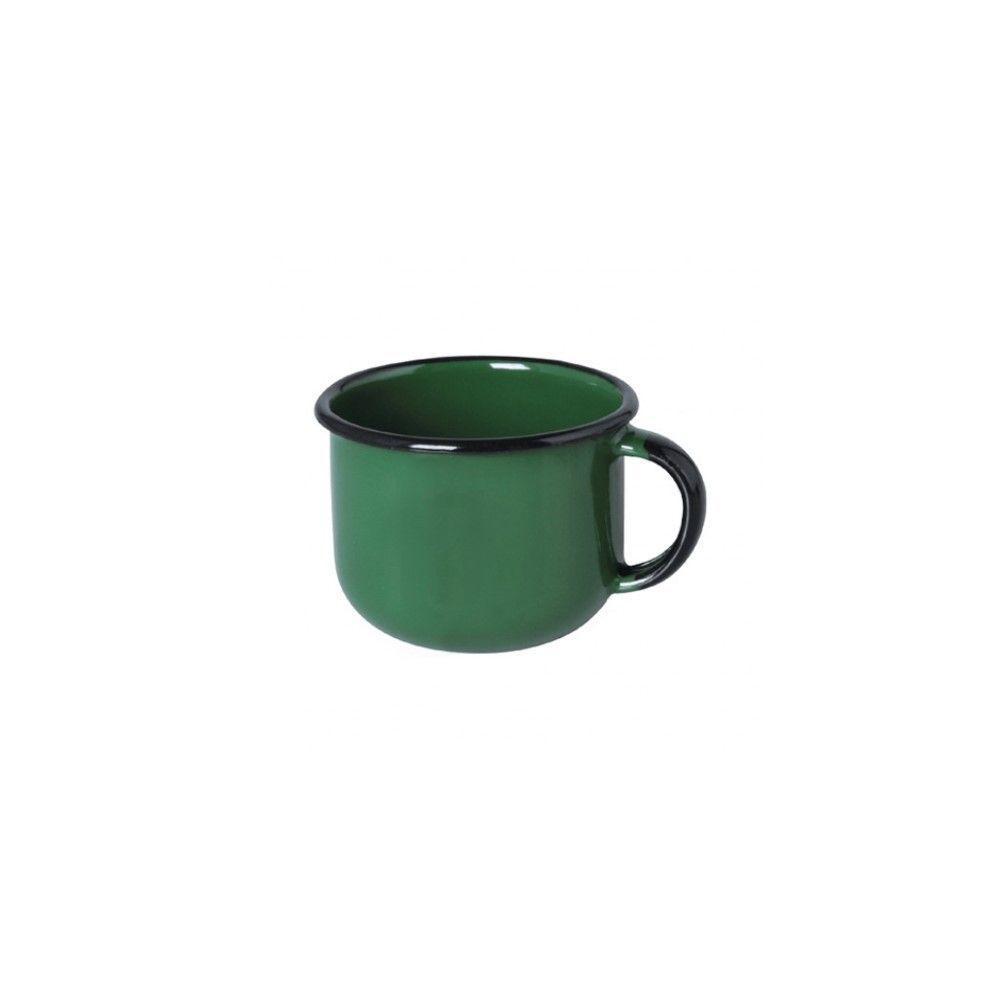 Jogo De Xícara De Cafezinho 06 Peças Esmaltada Verde 120 Ml Ewel - 5