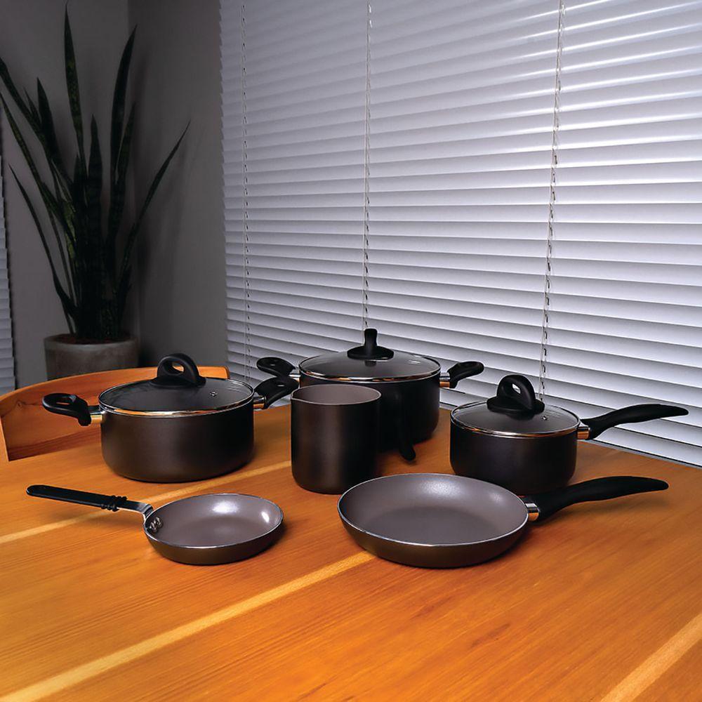 Jogo De Panelas 6 Peças - Ceramic Life Smart Plus Brinox Preto Brinox - 2