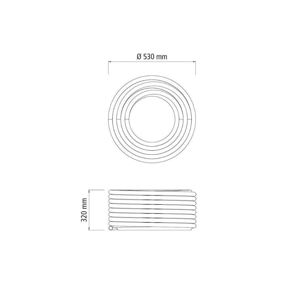 Mangueira Antitorção Multi Ats 1-2 Polegada Tramontina Laranja Em Pvc 3 Camadas 200 M - 6