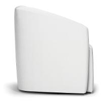 Poltrona Stella Max Corino Branco Base Giratória - D\'rossi - 7