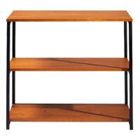 Aparador Para Sala Base Aço Preto I21 Mell Madeira Taeda Dmobiliario Mell - 1