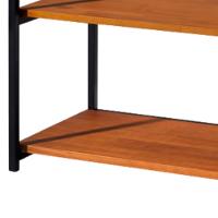 Aparador Para Sala Base Aço Preto I21 Mell Madeira Taeda Dmobiliario Mell - 6