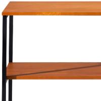 Aparador Para Sala Base Aço Preto I21 Mell Madeira Taeda Dmobiliario Mell - 7