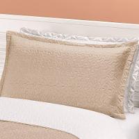 Cobre Leito Dupla Face Queen Clara 03 Peças - Branco-cáqui - 3