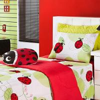 Edredom Estampado Infantil Kids Solteiro 01 Peça - Joaninha - 2