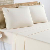 Jogo De Cama Lençol Percal 200 Fios 100% Algodão Liana Queen 04 Peças - Palha - 2