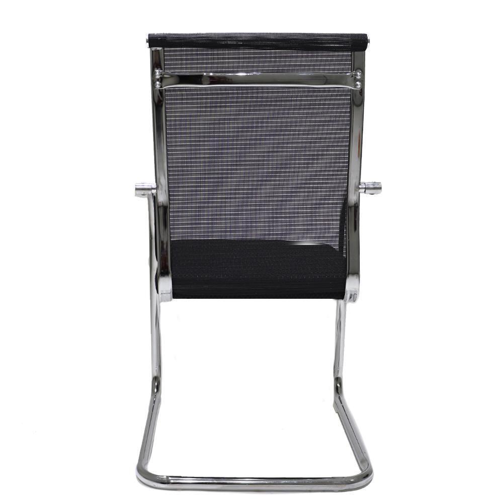 Cadeira De Escritório Diretor Londres Mesh Fixa Preta - 2