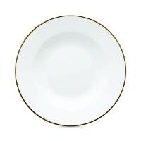 Jogo De Pratos Fundos Em Porcelana Flamingo Com 6 Peças 23,5cm Oxford Sofia - 1