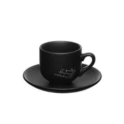 Conjunto De Xícaras Para Café Com Pires Em Porcelana Manhattan Com 12 Peças 90ml Haüskraft
