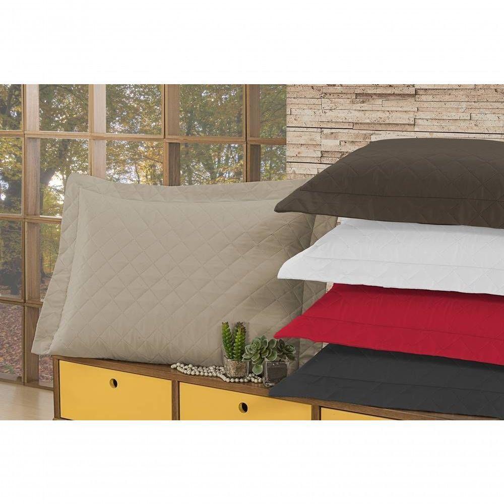 Porta Travesseiro Avulso Mr 01 Peça - Cáqui - 2