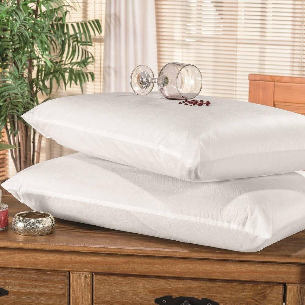 Protetor Impermeável De Travesseiro Mr 01 Peça - Branco - 1