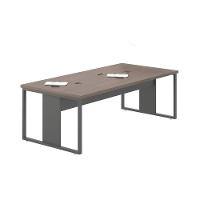 Mesa Reunião C- Painel Para Tv Monitor - Freijó E Preto Freijó E Preto - 5