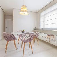 Kit 4 Cadeiras Monaco C- Assento Em Polipropileno E Base Em Aço Fratini Nude - 2