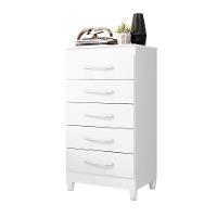 Cômoda Milady Branco Flex Rosa Titanium Azul 5 Gavetas - 8