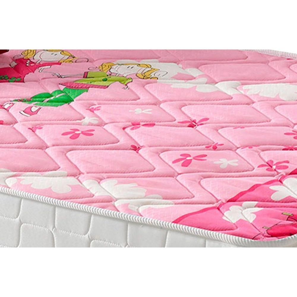 Colchão Solteiro Espuma D20  Bety Pink (78x188x14) - Anjos - 5