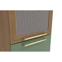 Módulo Cozinha Kappesberg Botanic Paneleiro Botanic M626 c/ 2 Portas c/ 1 Tela 50cm Nogueira/Fendi - Kappesberg - 2