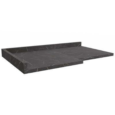 Módulo Cozinha Kappesberg Maxxi Tampo P- Balcão Canto Reto B649 98cm Cinzel-kappesberg