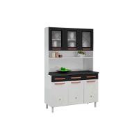Cozinha Modulada Telasul Mirage New Kit Aço 6 Portas e 3 Gavetas 120cm Branco-Telasul - 7