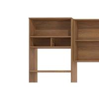 Cozinha Completa Botanic 8 Peças (3 Armários + 2 Balcões + 2 Paneleiros + 1 Complemento) M651 Nogueira/Verde Oliva - Kappesberg - 7