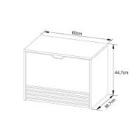 Conjunto De Banheiro Armário C- Espelho Bn3608 E Balcão Suspenso Bn3613 S- Cuba Pia 60cm Cor Amendoa-marmore Branco - Tecno Mobili - 2