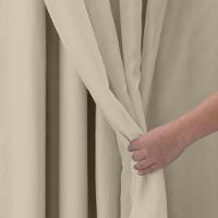 Cortina 3,00x2,50 Sala Quarto Cozinha Voil Blackout Tecido Cor:pérola - 6