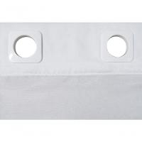Cortina 2,80x1,20 Sala Quarto Cozinha Voil Microfibra Cor:branco - 5