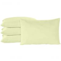 Fronha Travesseiro Quarto Sala Algodão Percal 150 Fios 02 Un Cor:palha - 2