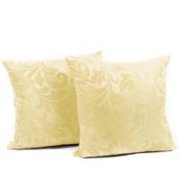 Capa Almofada Sala Quarto Cozinha 40x40 Jacquard Zíper 02 Un Cor:pérola - 2