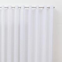 Cortina 3,00x2,50 Sala Quarto Cozinha Voil Blackout Tecido Cor:xadrez Branco - 6