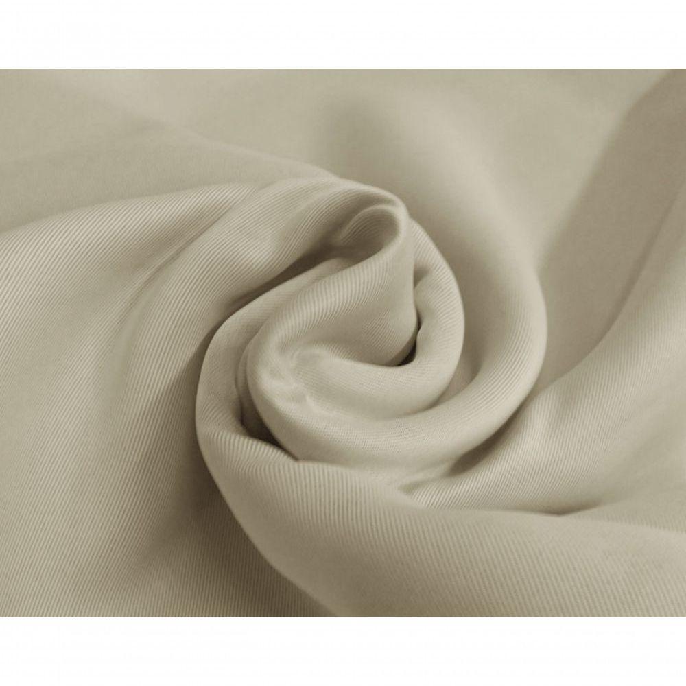 Cortina 3,00x2,50 Sala Quarto Cozinha Voil Blackout Tecido Cor: Areia. - 4