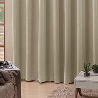 Cortina 3,00x2,50 Sala Quarto Cozinha Voil Blackout Tecido Cor: Areia. - 6