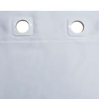 Cortina 2,00x1,20 Janela Sala Quarto Cozinha Tecido Liso Cor:branco - 5