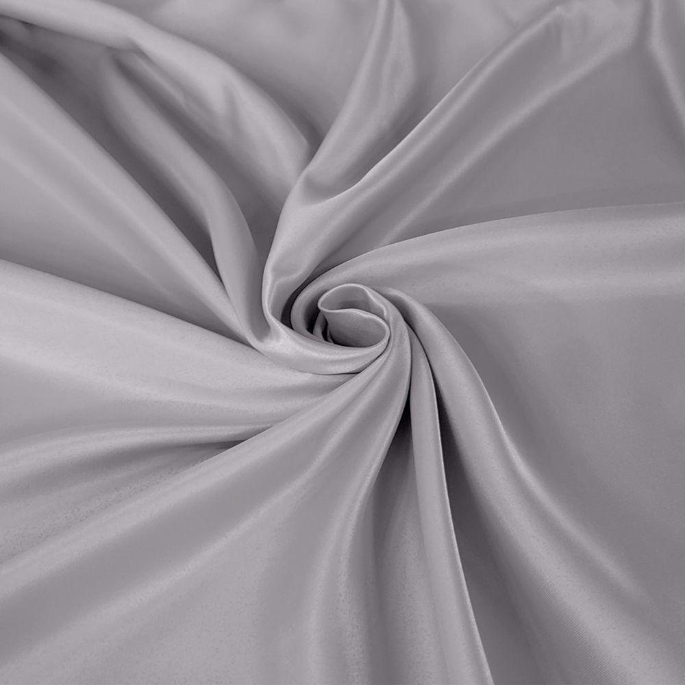 Cortina 2,00x1,20 Janela Sala Quarto Cozinha Tecido Liso Cor:cinza - 5