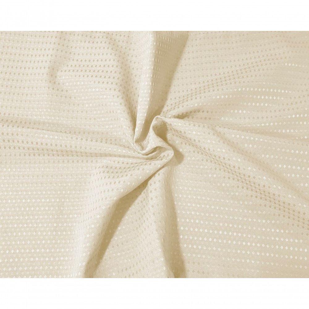 Cortina 2,40x1,30 Sala Quarto Cozinha Tecido Piquet Cor:palha - 3