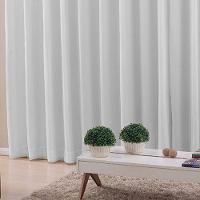 Cortina 3,00x2,50 Sala Quarto Cozinha Voil Blackout Tecido Cor:gelo