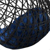 Balanço Suspenso Ninho Gota Com Mosquetão E Mola Para Terraço - Preto A2 - 6