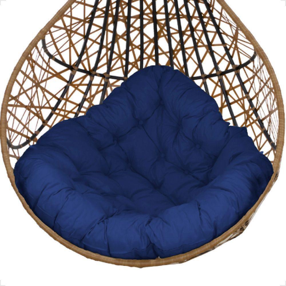 Balanço Suspenso Ninho Gota Com Suporte, Mola E Mosquetão Para área Externa - Caramelo A2 - 3